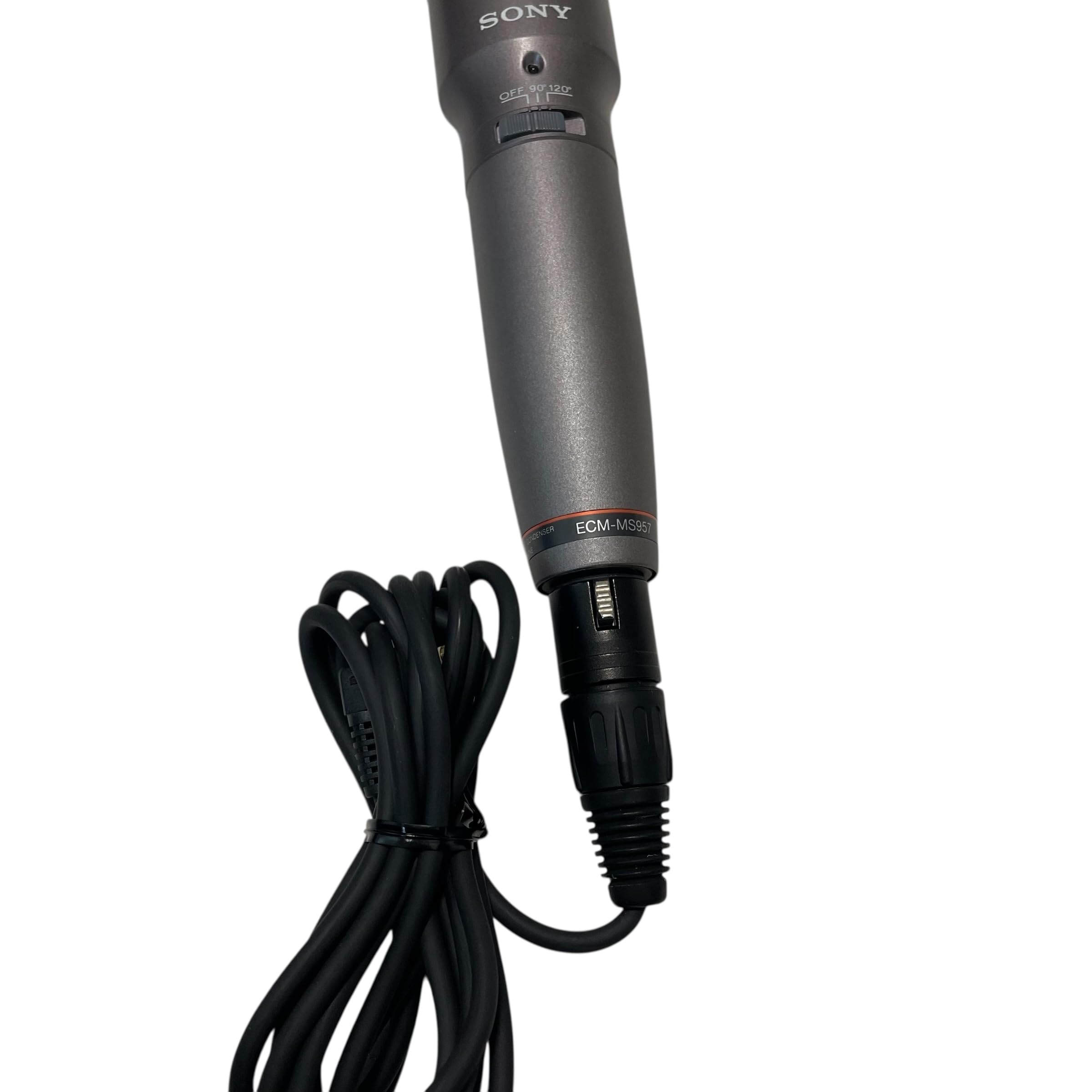 【売り切り】SONY ecm−ms957 コンデンサーマイク(動作確認済) SONY ECM-MS957 ステレオマイク SONY ECM-MS957 ワンポイントステレオ